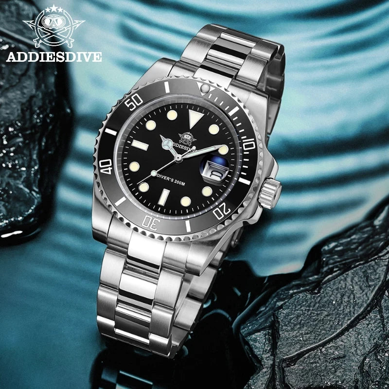 ADDIESDIVE Quartz Dress Watch