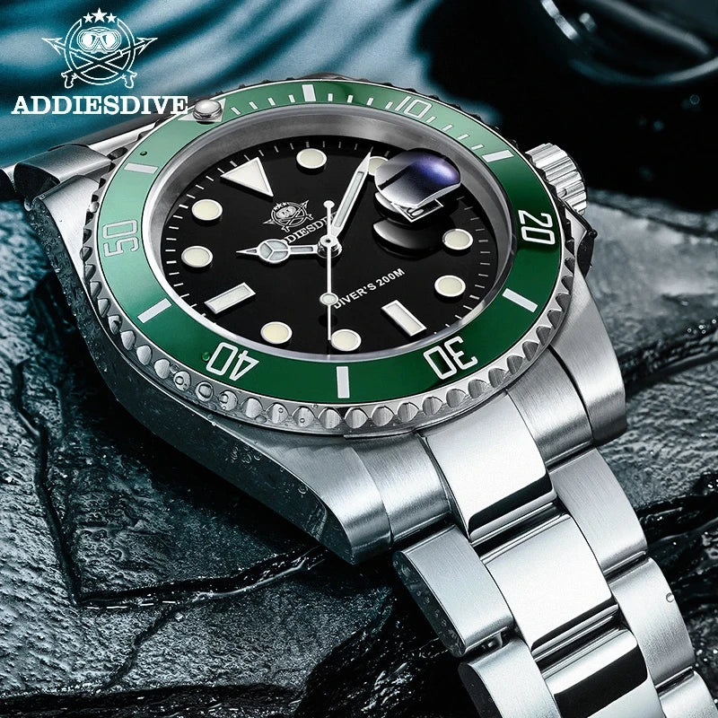 ADDIESDIVE Quartz Dress Watch
