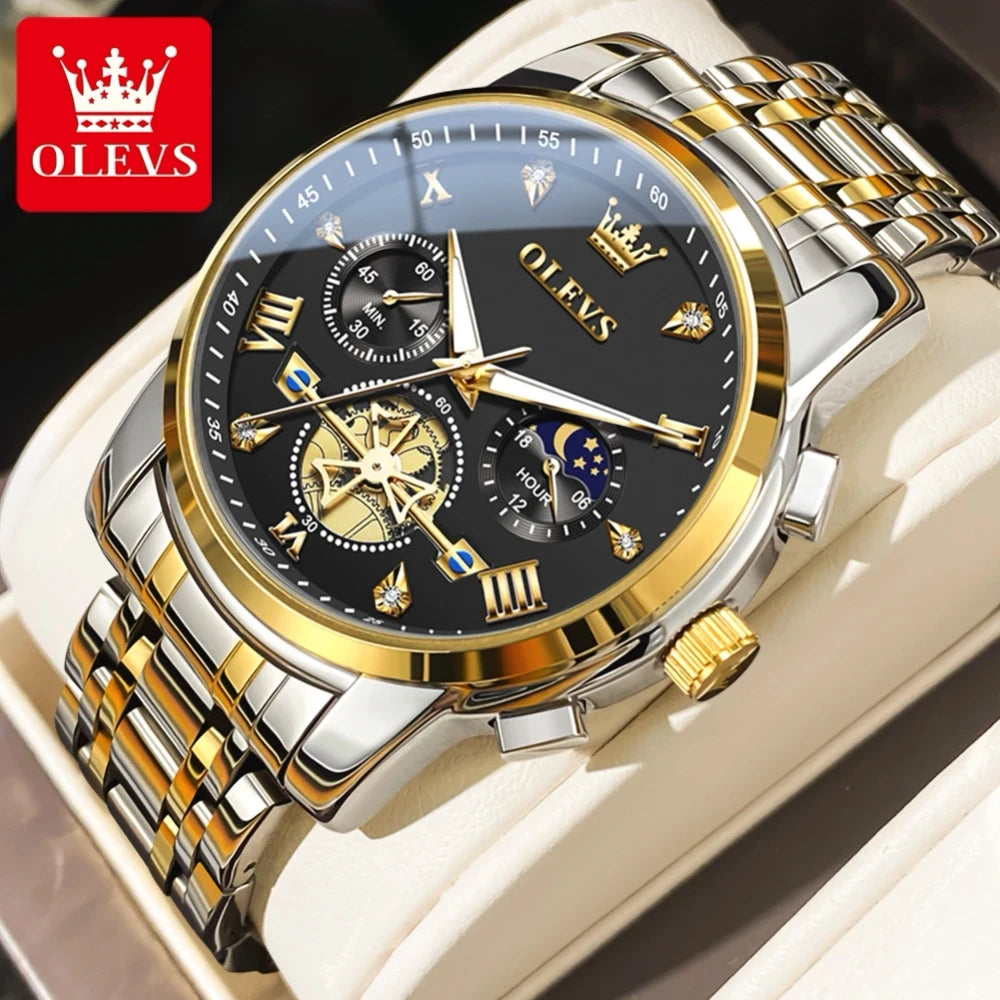 OLEVS Multifunctional Chronograph Wristwatch