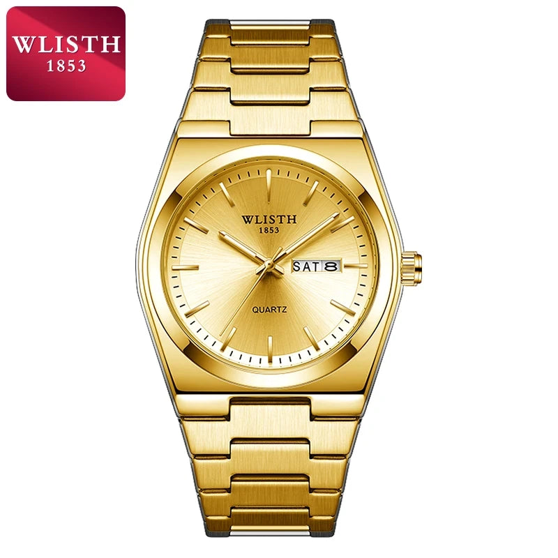 Stainless Steel Quartz Date Watch