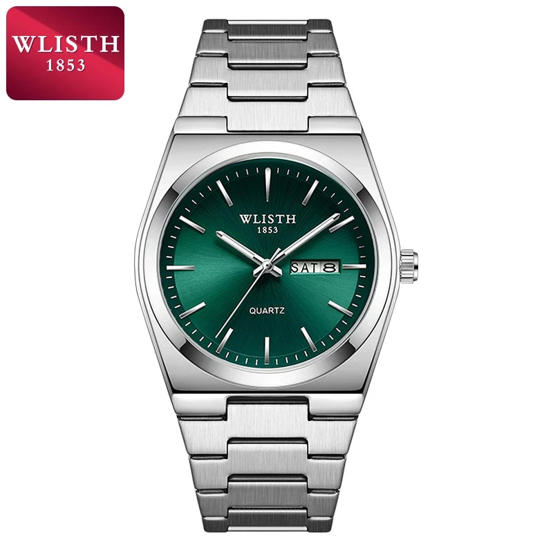 Stainless Steel Quartz Date Watch