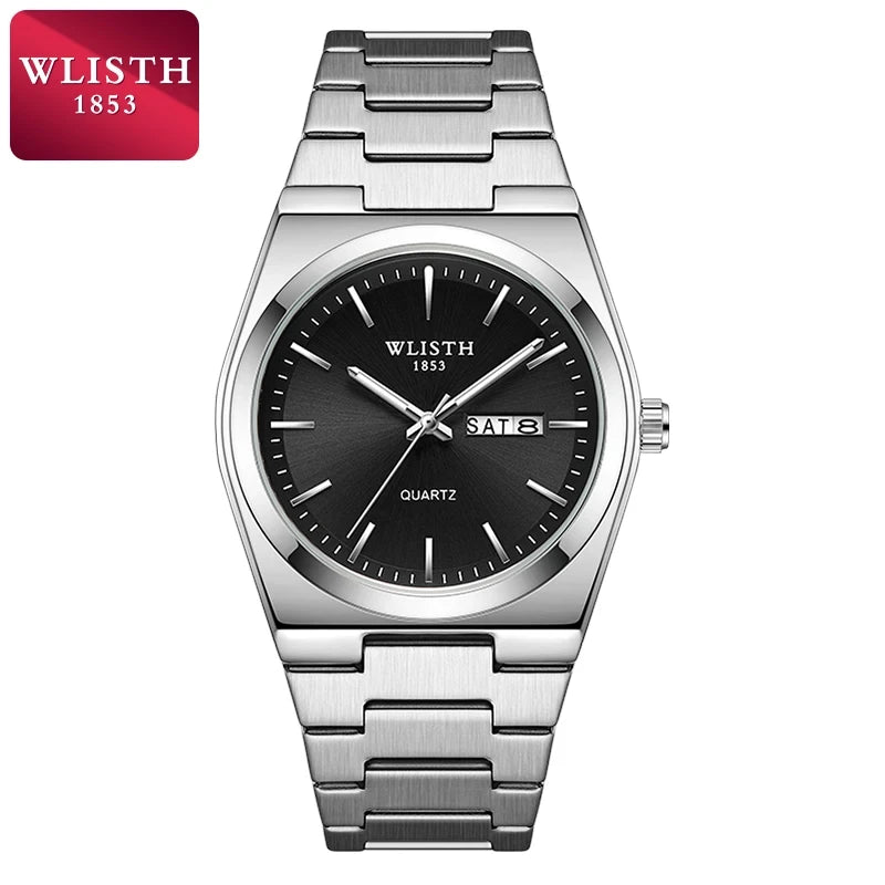 Stainless Steel Quartz Date Watch